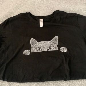 Black Cat Tshirt